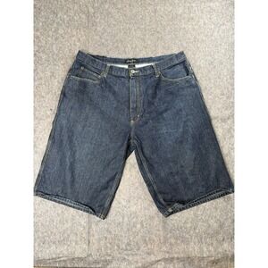 Sean John Denim Shorts 40 Baggy Hip Hop Dark Wash Y2K Streetwear
